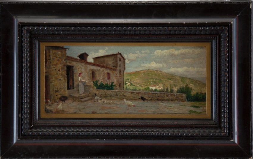 aurelio zingoni: Aia nei pressi Castelletti Poggio